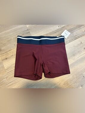 DSG mid rise compression shorts medium  new with tags